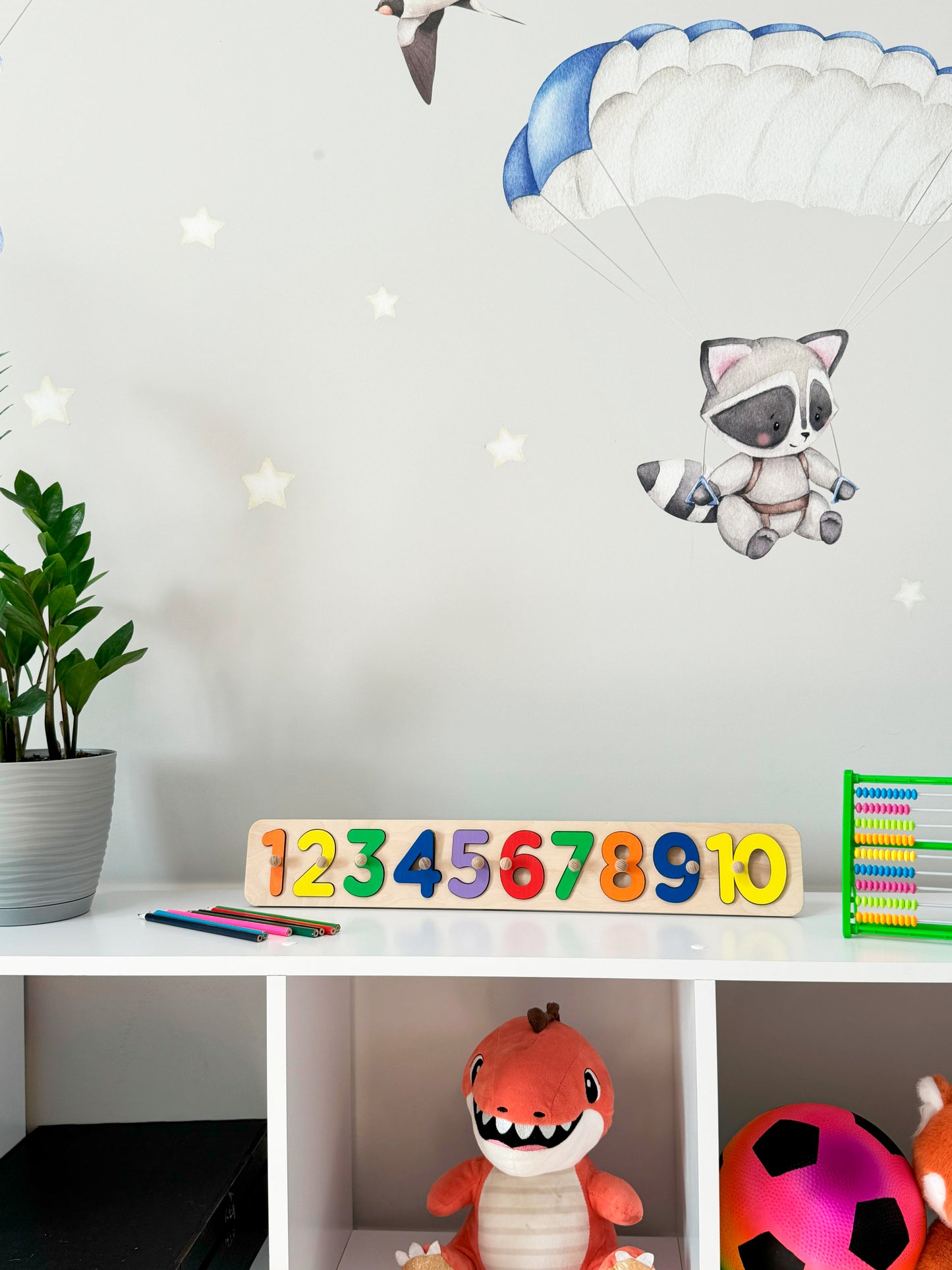 SPECIAL OFFER-Wooden Name Puzzle with FREE Wooden Numbers Puzzle