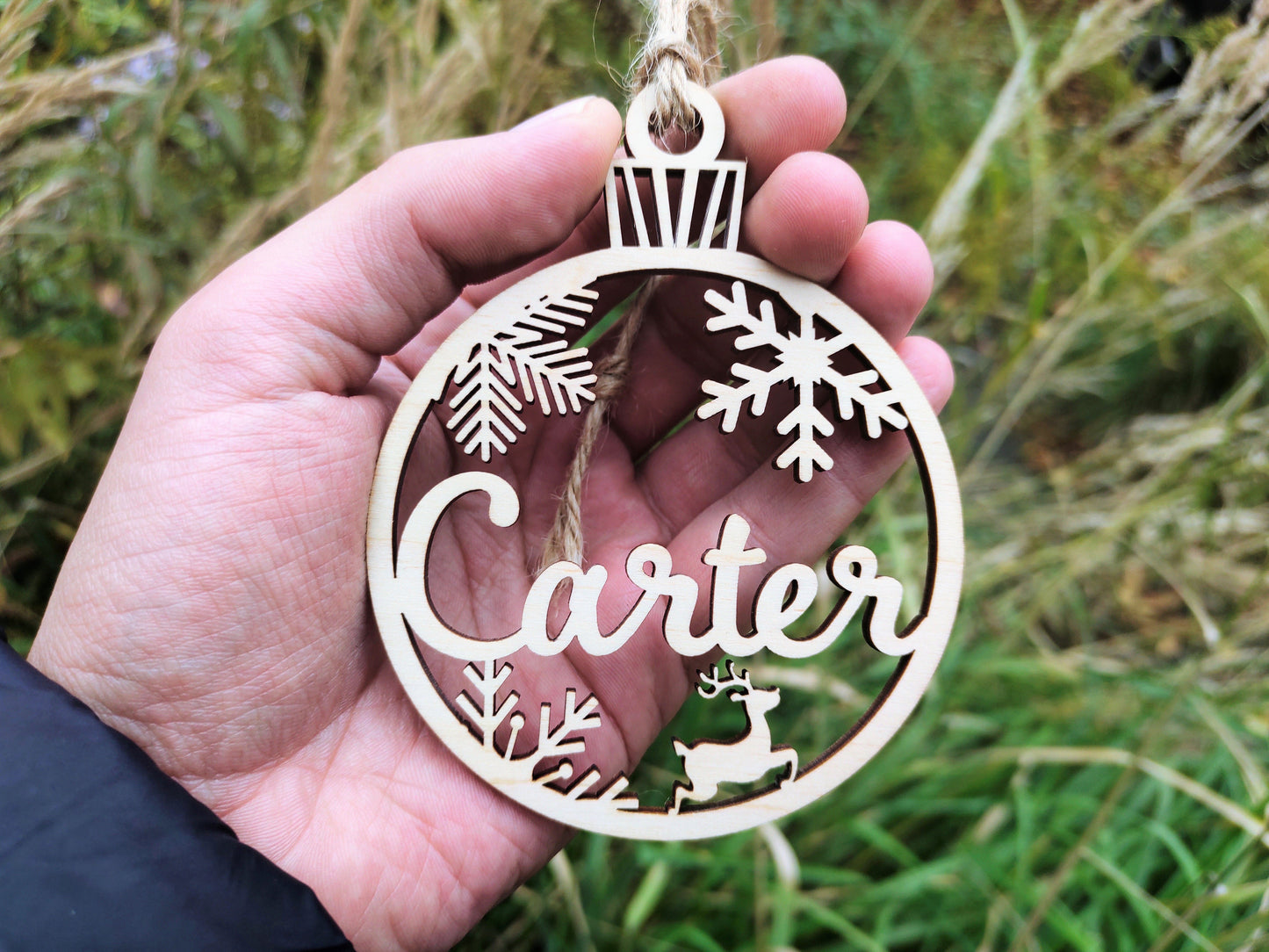 Christmas Personalized Handmade Ornaments