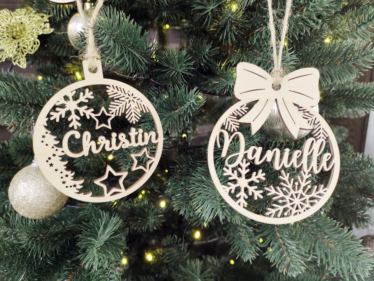 Christmas Personalized Handmade Ornaments