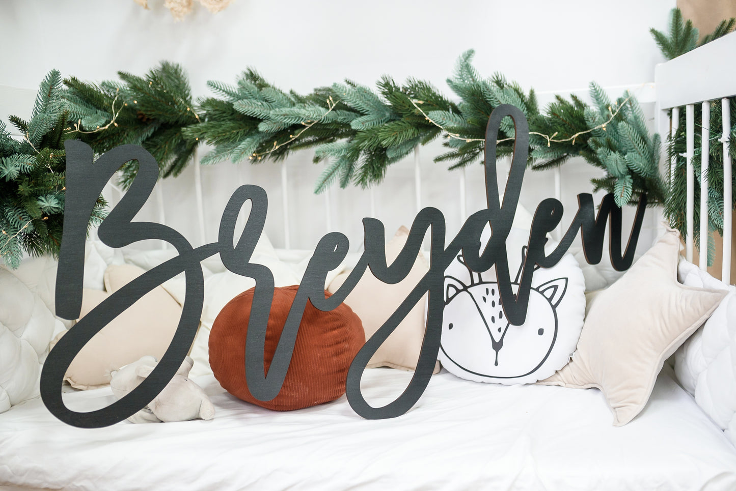 Personalized Wooden Name Sign Style 10