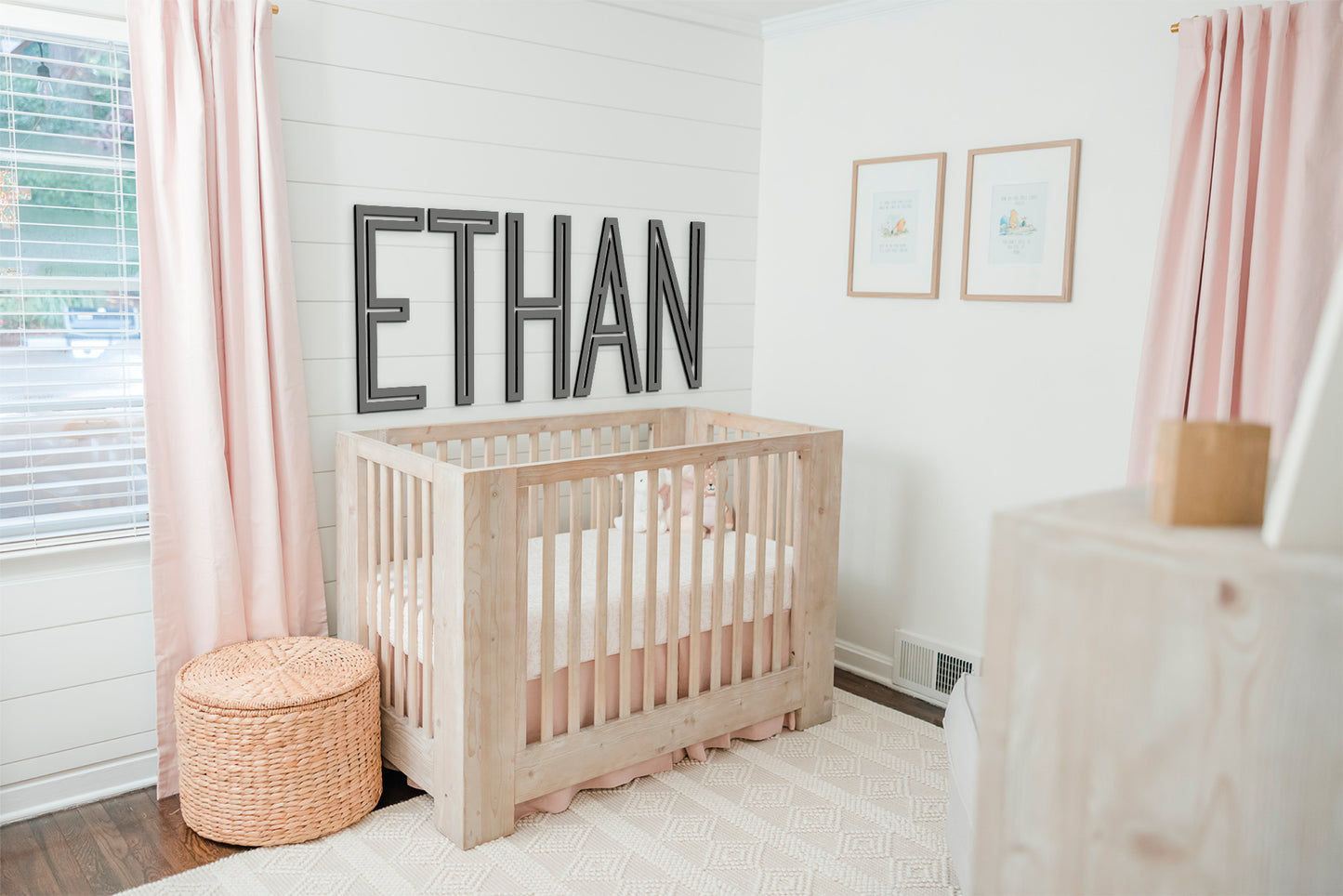 Personalized Wooden Name Sign Style 12