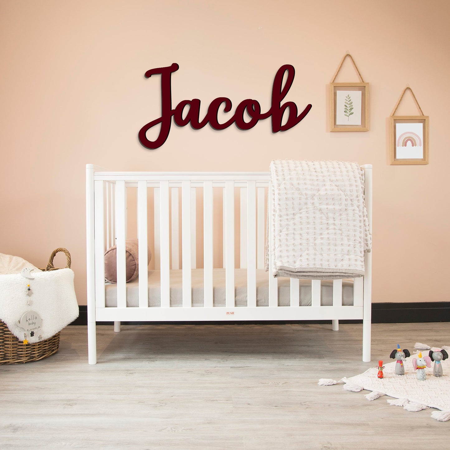 Personalized Wooden Name Sign Style 5