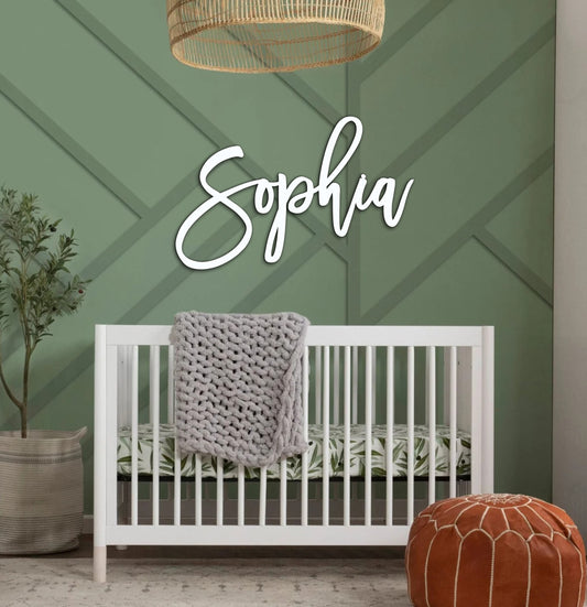 Personalized Wooden Name Sign Style 10
