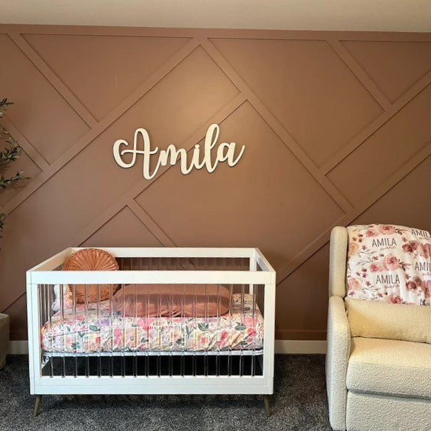 Personalized Wooden Name Sign Style 3