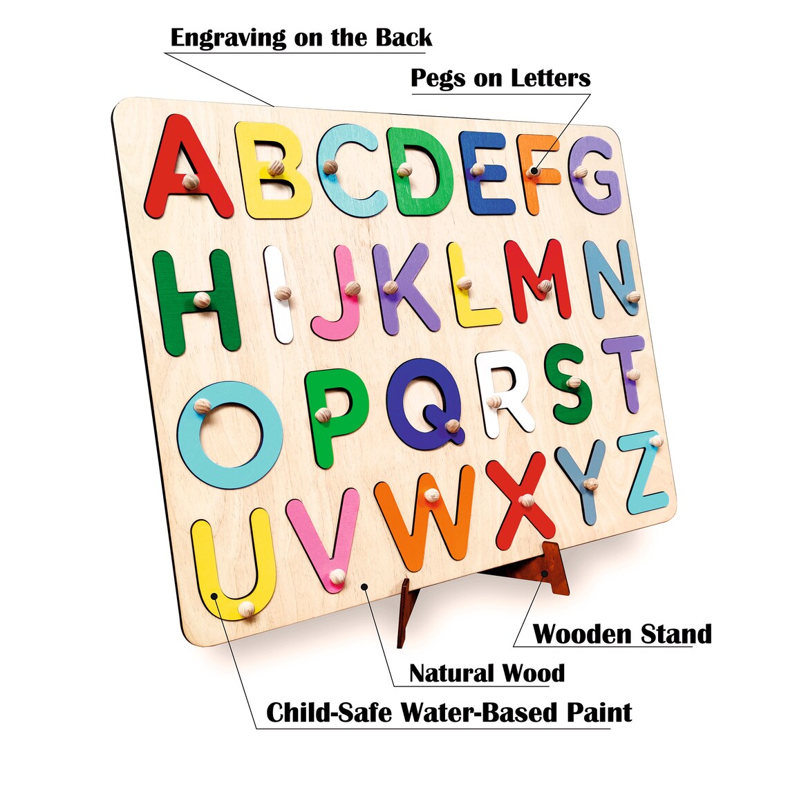 Wooden Alphabet Puzzle